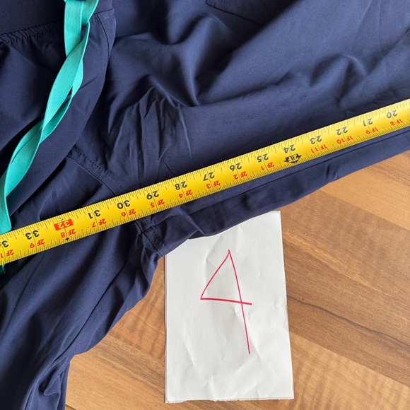 Figs Yola FREEx Lined Scrub Pants Womens XXL High Waist W23SW2007 Navy Blue - Picture 7 of 9